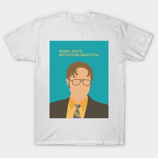 Bears Beets Battlestar Galactica T-Shirt